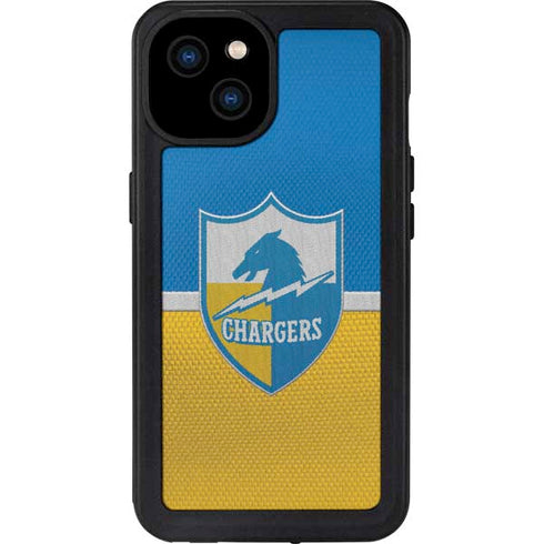 NFL Los Angeles Chargers Vintage iPhone 15 Plus Waterproof Case